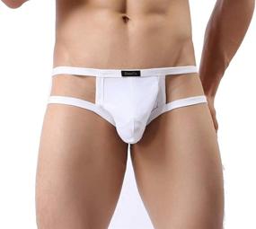 img 3 attached to ZEGOO Men's Open Back Jockstrap - Enhancing Buttock Bulge Pouch Underwear