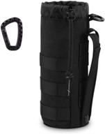 funanasun tactical molle water bottle pouch: versatile mesh hydration carrier for military and outdoor use логотип