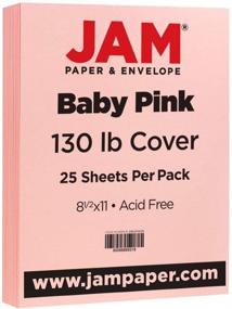 img 2 attached to JAM PAPER Extra Heavyweight 130Lb Cardstock - 8