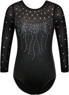 leotards gymnastics sleeve clothes b146_us_8a sports & fitness and other sports логотип