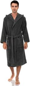 img 4 attached to 🛀 Ultimate Comfort and Style: TowelSelections Turkish Cotton Hooded Bathrobe