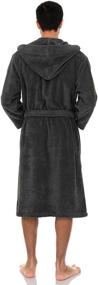 img 3 attached to 🛀 Ultimate Comfort and Style: TowelSelections Turkish Cotton Hooded Bathrobe