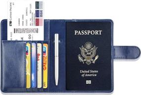 img 2 attached to Passport ACdream Protective Premium Blocking Travel Accessories for Passport Covers