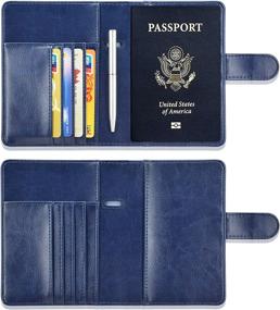 img 3 attached to Passport ACdream Protective Premium Blocking Travel Accessories for Passport Covers