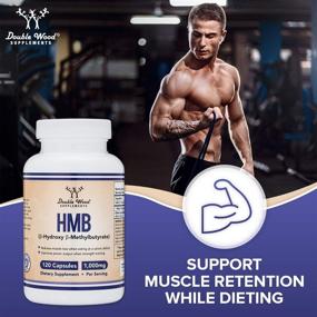 img 1 attached to 💪 HMB Supplement: Third Party Tested for Muscle Recovery, Growth & Retention - Made in USA (120 Capsules, 1000mg/Serving)