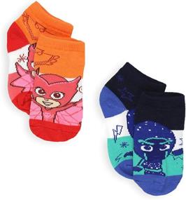 img 1 attached to 🧦 Comfortable PJ Masks 6 Pack Quarter Socks for Boys and Girls