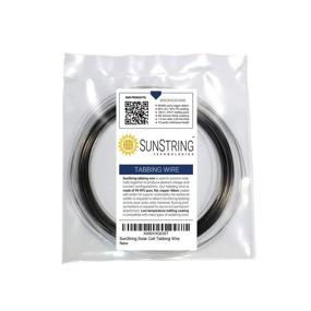 img 2 attached to 🔌 10 ярдов Солнечной Cолнечной Tекультурной проводки "SunString Solar Cell Tabbing Wire