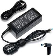 high-quality 19.5v 2.31a 45w ac adapter charger for hp pavilion x360 x2, envy x360 x2, stream, 15-f, 15-f272wm, 15-f387wm, 15-f233wm, 15-bw, 15-bs, 15-a, 15-d, 15-g logo