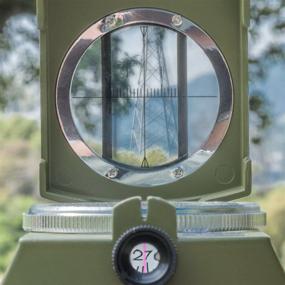 img 2 attached to 🧭 SE Military Lensatic and Prismatic Survival Emergency Compass with Pouch - CC4580