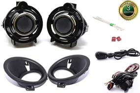 img 4 attached to 🔆 Highly Efficient FL7081 Fog Light Bumper Lamps Set, Perfect Fit for 2014 2015 Camaro - RP Remarkable Power