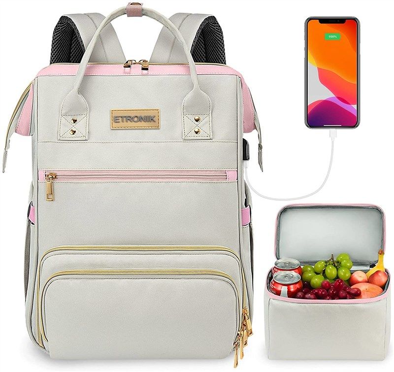 backpack etronik stylish insulated business 로고