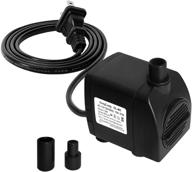 🌊 high-performance songlong submersible pump: ultra quiet with dry burning protection suitable for fountains, hydroponics, ponds, aquariums, and more логотип