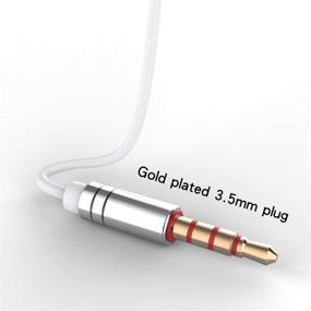 img 1 attached to In Ear Headphones Wired Headphone Metal Stereo Heave Bass Earphones With Micphone Mic With Volume Control (Silvery 2Pairs)