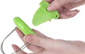 img 1 attached to Revolutionary Novelty Kiwi Peeler and Cutter for Easy Fruit Preparation