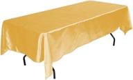 🍽️ silky satin rectangular tablecloth by tektrum logo