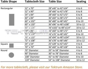 img 1 attached to 🍽️ Silky Satin Rectangular Tablecloth by Tektrum