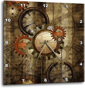 img 1 attached to 3DRose Steampunk Gears Wall 10 Inch DPP_251909_1