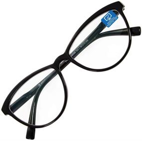 img 4 attached to 👓 K KENZHOU Blue Light Blocking Computer Glasses for Women with Stylish Eyewear and Spring Hinges - 1 Pack