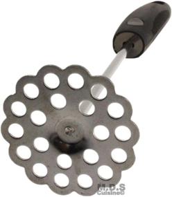 img 2 attached to 🥔 Top-rated Stainless Steel Masher Potato & Bean Masher - Premium Quality, Heavy-gauge Construction, and Easy Grip