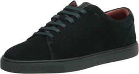 img 4 attached to Ted Baker Grey Men's Sneaker - Fashionable Men's Shoes