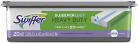 img 4 attached to 🌬️ Swiffer Sweeper Heavy Duty Drying Cloths - 20ct: Lavender Vanilla & Comfort - Ultimate Cleaning Efficiency!