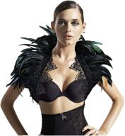 zakia womens feather halloween costume logo