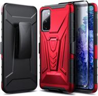 nznd case for samsung galaxy s20 fe 5g with tempered glass screen protector (full coverage) cell phones & accessories and cases, holsters & clips logo