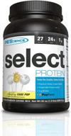 low carb cake pop protein powder - pescience select; gluten free and keto friendly; 27 serving logo