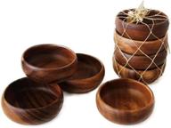 🪵 handcrafted acacia wooden plates логотип