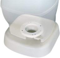 🚽 thetford 24818 toilet riser in parchment: raise your toilet height effortlessly logo