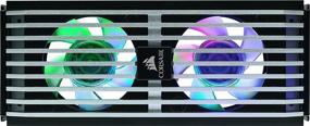 img 2 attached to 💨 Corsair Dominator Platinum Airflow RGB LED Memory Fan Cooling: Enhance Your System's Performance and Style with CMDAF2