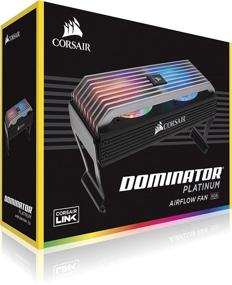 img 1 attached to 💨 Corsair Dominator Platinum Airflow RGB LED Memory Fan Cooling: Enhance Your System's Performance and Style with CMDAF2