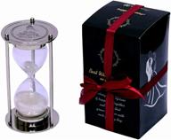 🕒 timeless wedding gift: engraved unity hourglass sand timer for sand ceremony - contemporary and customizable logo