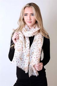 img 2 attached to Womens Lightweight Scarf Fashion Shawl Women's Accessories