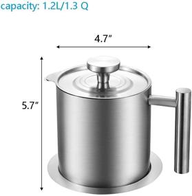 img 3 attached to TOPZEA Stainless Container Strainer Storage