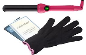img 2 attached to 💕 Jose Eber Clipless Curling Iron - Enhance your Look with the Pink 32mm Wonder