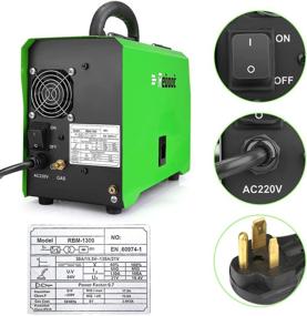 img 1 attached to 🔥 RBM-1300 Reboot 4 in 1 Gas/Gasless IGBT Inverter Flux Core Mig Welder: Lift Tig, MMA, Mig Welding Machine, AC 220V Multiprocess Welder with Solid Wire MIG Welding Capability for Newbies