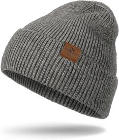 img 4 attached to 🧣 Cozy Knit Beanie Hat: Stylish, Soft, and Warm for Men and Women – Perfect Winter Gift!