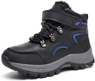 boots，snow waterproof non slip outdoor winter boys' shoes in boots logo