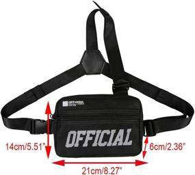 img 2 attached to AbcGoodefg Tactical Harness Streetwear Shoulder