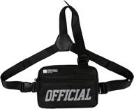 abcgoodefg tactical harness streetwear shoulder logo