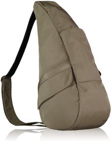 img 4 attached to Сумка AmeriBag Classic Small Healthy Back Bag в тонком тонком цвете - микрофибра для оптимального комфорта и поддержки