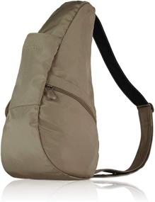 img 2 attached to Сумка AmeriBag Classic Small Healthy Back Bag в тонком тонком цвете - микрофибра для оптимального комфорта и поддержки