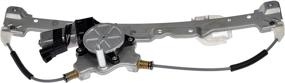 img 1 attached to 🔧 Dorman 741-382 Rear Driver Side Power Window Regulator and Motor Assembly for Buick Vehicles