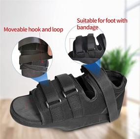 img 1 attached to 👣 Orthowedge Medical Orthopedic Foot Brace: Effective Post Op Shoe for Broken Toe Surgery (Medium)