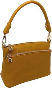 img 2 attached to 👜 Solene Stylish Handbag Crossbody Pockets: Trendy Women's Top-Handle Bags & Wallets