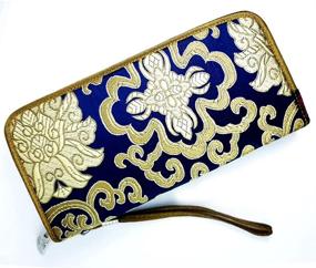 img 1 attached to 👜 Innovative Chinese Women's Handbags & Wallets with Creative Brocade Designs