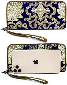 img 3 attached to 👜 Innovative Chinese Women's Handbags & Wallets with Creative Brocade Designs