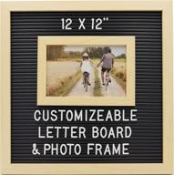 📸 customizable letterboard photo frame: enhance your retail store with changeable fixtures & equipment logo