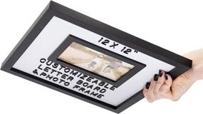 img 2 attached to 📸 Customizable Letterboard Photo Frame: Enhance Your Retail Store with Changeable Fixtures & Equipment